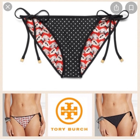 Tory Burch Calyx Reversible Bikini Bottom - Picture 8 of 9